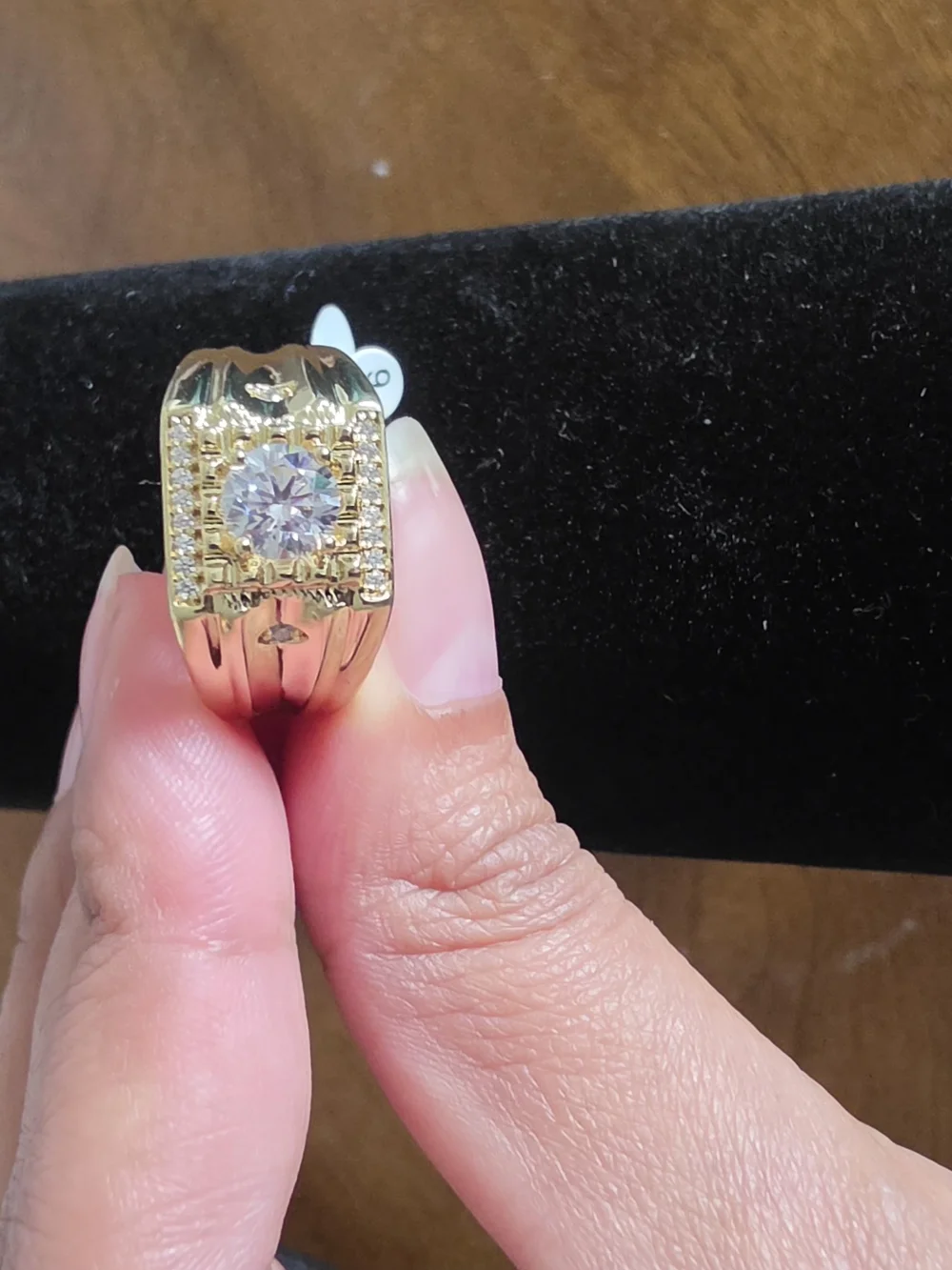 Anillo Para Caballero Oro Laminado 14k